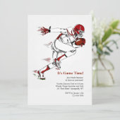 アメリカン・フットボールの招待状 招待状 (スタンド正面)