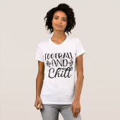 アメリカン+フットボール スポーツ 引用 Tシャツ (正面フル)