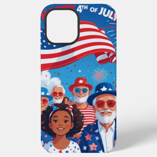 アメリカン・フレーム iPhoneケース (裏面)