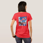 アメリカン・フレーム Tシャツ (裏面フル)