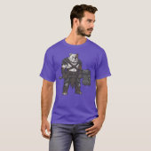 アメリカン・ブルドッグの角闘士犬の冒険Tシャツ Tシャツ (正面フル)