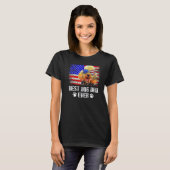 アメリカン・プードルの最高の犬の父さん Tシャツ (正面フル)