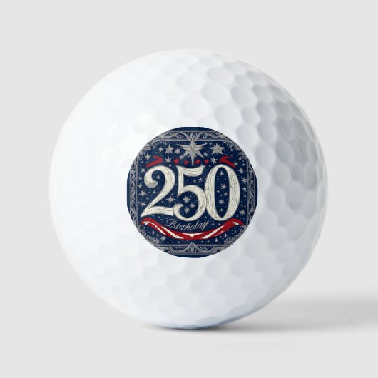 アメリカン・ヘリテージ USA 250周年記念 独立 ゴルフボール (正面)