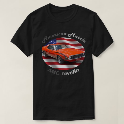 アメリカン・マッスルAmcジャベリンシャツ Tシャツ (デザイン正面)