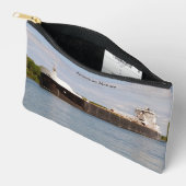 アメリカン・マリナー・ジッパー・バッグ アクセサリーポーチ (見開き)