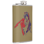 アメリカン マンガ ネコ 猫娘 かわいい アニメ フラスク (右)