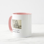 アメリカン・マン実在・フォト・コーヒー・マググ マグカップ (正面左)