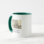 アメリカン・マン実在・フォト・コーヒー・マググ マグカップ (正面左)