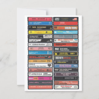 アメリカン・ミュージック – USAアンテムス・カセット・プリント ポストカード