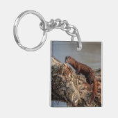 アメリカン・ミンク キーホルダー (正面左)