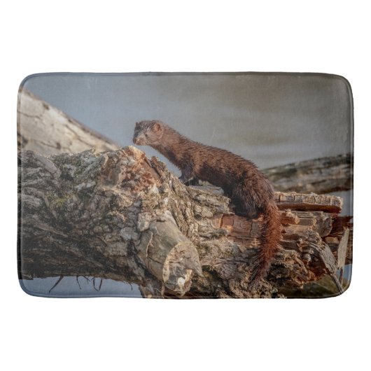 アメリカン・ミンク バスマット (正面)