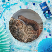 アメリカン・ミンク ペーパープレート (パーティー)