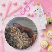 アメリカン・ミンク ペーパープレート (パーティー)