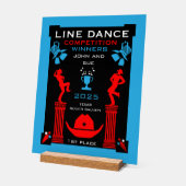 アメリカン・ライン・踊り競技会 アクリルサイン (傾斜)