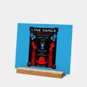 アメリカン・ライン・踊り競技会 アクリルサイン (傾斜)