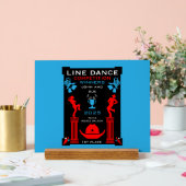 アメリカン・ライン・踊り競技会 アクリルサイン (ウェディング)