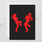 アメリカン・ライン・踊り競技会 カード (裏面)