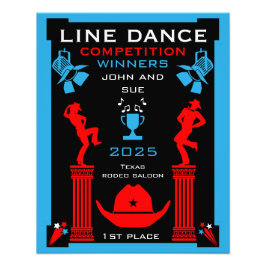 アメリカン・ライン・踊り競技会 フォトプリント           