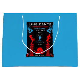 アメリカン・ライン・踊り競技会 ラージペーパーバッグ