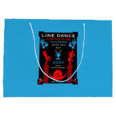 アメリカン・ライン・踊り競技会 ラージペーパーバッグ (裏面)