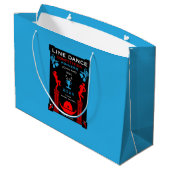 アメリカン・ライン・踊り競技会 ラージペーパーバッグ (裏面アングル)