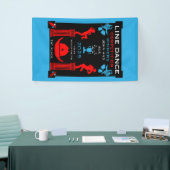 アメリカン・ライン・踊り競技会 横断幕 (トレードショー)