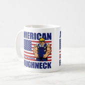 アメリカン・ラフネック コーヒーマグカップ (正面左)