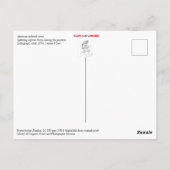 アメリカン・レイルシーン1874年、キュリエ&イヴ ポストカード (裏面)