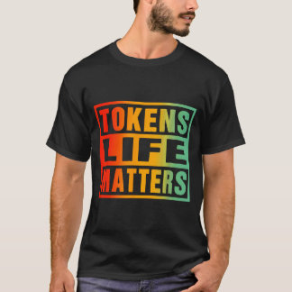 アメリカン ヴィンテージ レトロ トークンライフ Tシャツ
