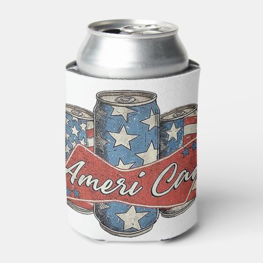 アメリカン 缶クーラー (缶正面)