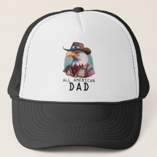 アメリカンDAD 4thオブジュライ ハゲワシ アメリカ国旗 キャップ