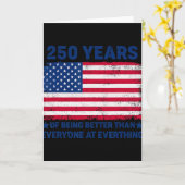 アメリカンF 250年の優位 カード (黄色い花)