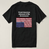 アメリカンTシャツ Tシャツ (デザイン裏面)