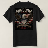 アメリカンTシャツ Tシャツ (デザイン裏面)