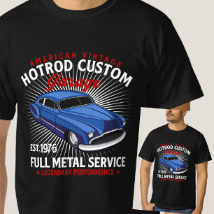 アメリカヴィンテージ改造カスタムガレージフルサービス Tシャツ