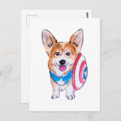 アメリカーギ船長 ポストカード (正面/裏面)