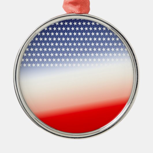 アメリカーナのカスタマイズ メタルオーナメント (正面)