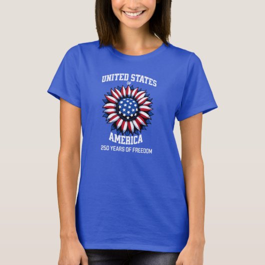 アメリカーナひまわりTシャツ Tシャツ (正面)