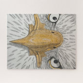 アメリカーナイーグル顔パズル ジグソーパズル (横)