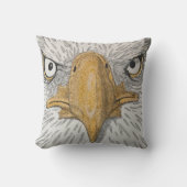 アメリカーナイーグル顔枕 クッション (正面)