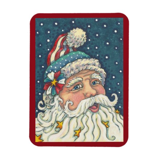 アメリカーナセントニッククリスマスマグネット マグネット (縦)