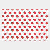 アメリカーナテーマ、赤、白、青 ラッピングペーパーシート (正面3)