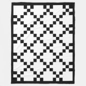 アメリカーナバッファローチェックキルトパーティーフリースブランケット フリースブランケット (正面)