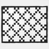 アメリカーナバッファローチェックキルトパーティーフリースブランケット フリースブランケット (正面(横))