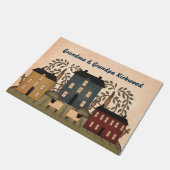 アメリカーナフォークアーカスタムトドアマット ドアマット (アングル)