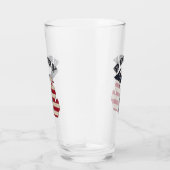 アメリカーナミシガンポピーのパーソナライズ タンブラーグラス (右)