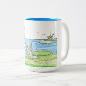 アメリカーナライトハウスマグ ツートーンマグカップ (正面右)