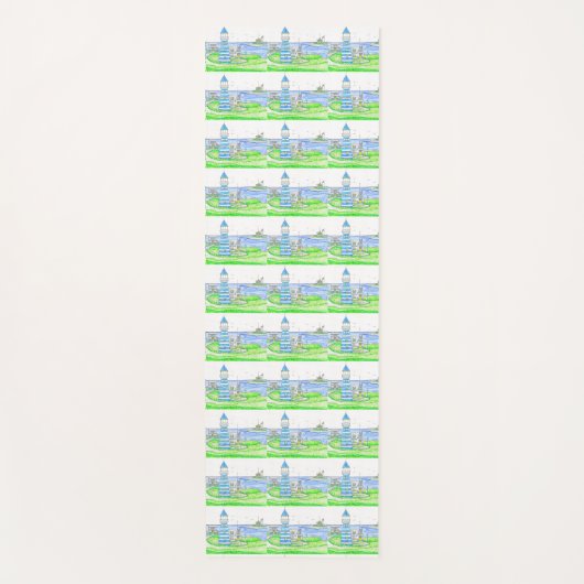 アメリカーナライトハウスヨガマット ヨガマット (正面)