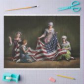 アメリカーナ国旗 – アメリカ国旗の誕生1915 薄葉紙 (クラフト)