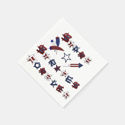 アメリカーナ紙ナプキンス スタンダードカクテルナプキン (角)